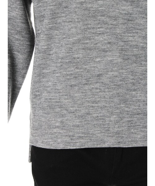 EMODA（エモダ）の「W FACE V NECK トップス（トップス・レディース・ホワイト/グレー/ブラック/ベージュ・F）」の10枚目の写真