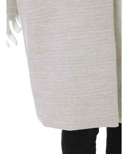 jouetie（ジュエティ）の「モッサドロップショルダーチェスターコート（ジャケット/アウター・レディース・オフホワイト/グレー/ピンク・M）」の10枚目の写真