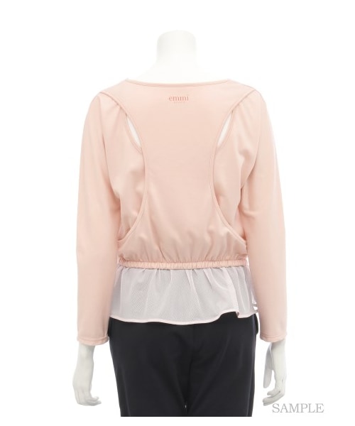 emmi（エミ）の「【emmi studio】ペプラムレイヤードトップス