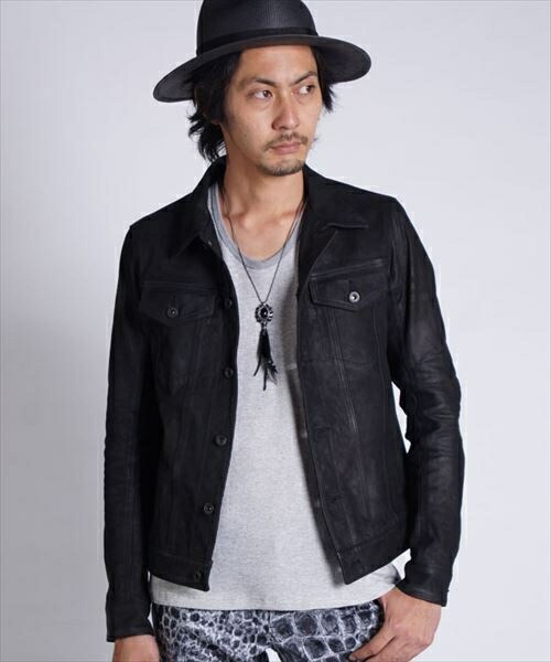 CAMBIO（カンビオ）の「1361900307 Leather Jacket Type-3rd レザー 