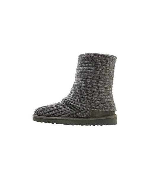 UGG(アグ)の「UGG ® Australia 'Cardy' Classic Knit Boot (Women)(ブーツ・レディース・Black/Gray・Regular 10 M/Regular 11 M/Regular 5 M/Regular 6 M/Regular 7 M/Regular 8 M/Regular 9 M)」の6枚目の写真
