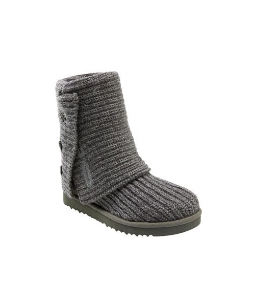 UGG(アグ)の「UGG ® Australia 'Cardy' Classic Knit Boot (Women)(ブーツ・レディース・Black/Gray・Regular 10 M/Regular 11 M/Regular 5 M/Regular 6 M/Regular 7 M/Regular 8 M/Regular 9 M)」の2枚目の写真