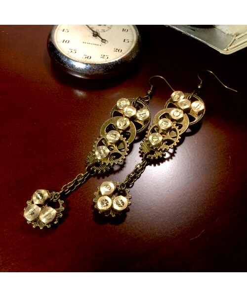 Handmade（ハンドメイド）の「1512クトゥルフ神話大系に捧げるピアス 