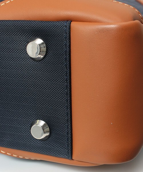 MEN'S BIGI（メンズビギ）の「【Apiana(アピアナ)】コラボ ビジネスバッグ(撥水加工)/ナイロン×レザー（ビジネスバッグ・メンズ・ネイビー/ブルー系その他・FREE）」の14枚目の写真