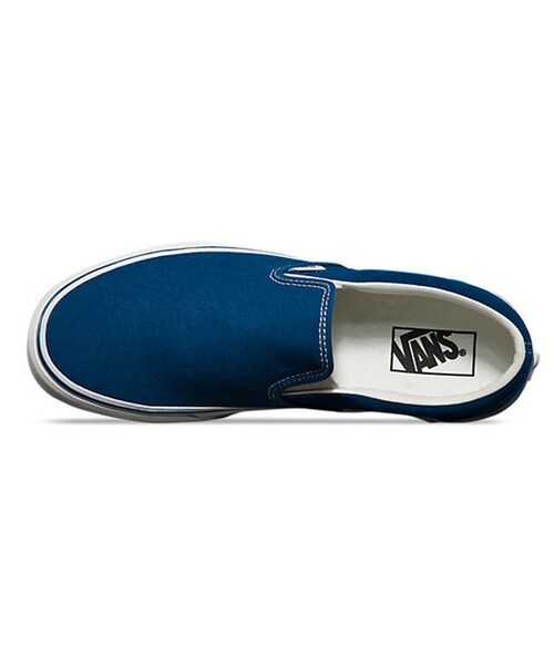 VANS(バンズ)の「VANS Classic Slip-On (Canvas/Suede) poseidon(スニーカー・メンズ・その他)」の2枚目の写真