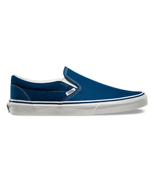 VANS(バンズ)の「VANS Classic Slip-On (Canvas/Suede) poseidon(スニーカー・メンズ・その他)」の1枚目の写真