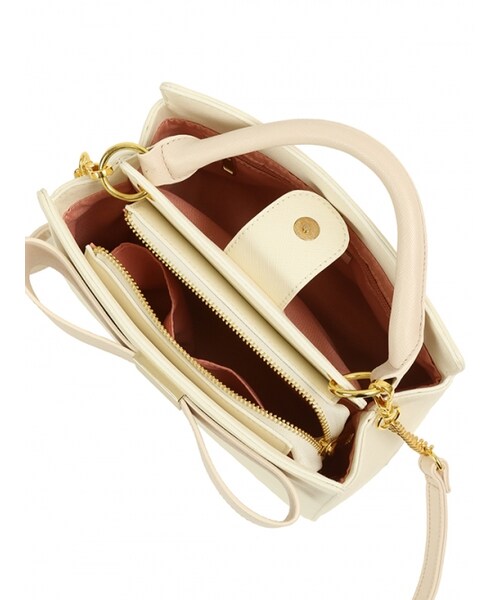 Honey Salon（ハニーサロン）の「アメリー（バッグ・レディース・アイボリー/ピンク/キャメル/グレー・Free）」の10枚目の写真