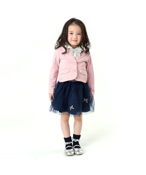 apres les cours（アプレレクール）の「◎リボンバレエシューズ（シューズ・キッズ・ブラック/シルバー・14/15/16/17/18/19/20/21）」の9枚目の写真