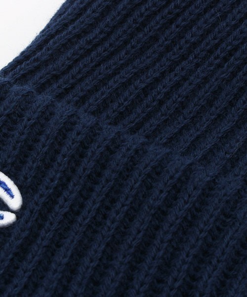 Champion（チャンピオン）の「ユニセックス チャンピオン アクリル リブ編み ビーニー Champion Rib Beanie Cap MJB14-01（ニットキャップ/ビーニー・レディース・ホワイト/ブラック/グレー/ダークオリーブ/ネイビー・ONE SIZE）」の10枚目の写真