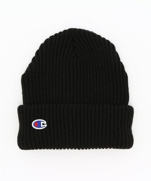 Champion（チャンピオン）の「ユニセックス チャンピオン アクリル リブ編み ビーニー Champion Rib Beanie Cap MJB14-01（ニットキャップ/ビーニー・レディース・ホワイト/ブラック/グレー/ダークオリーブ/ネイビー・ONE SIZE）」の3枚目の写真