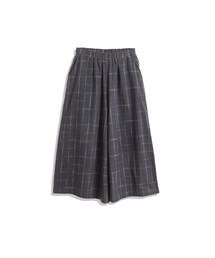 QUEEN SHOP | 延續寬褲的流行這次結合了經典的格紋設計特別的是極寬的寬度展現有點不合邏輯的NORMCORE風鬆緊褲頭設計增加舒適性觸感極佳的棉質面料小編一摸到就想擁有它了!配上一雙經典的球鞋即可表現與眾不同的寬褲穿搭!(パンツ)