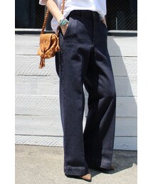 FRAMeWORK | ≪2016SS予約≫デニム ハイライズフレアワイドパンツ◆(パンツ)