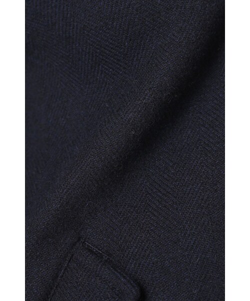 FRAMeWORK(フレームワーク)の「ダブルフェイス モッズコート◆(ジャケット/アウター・レディース・ブラック A/ネイビー・36/38)」の20枚目の写真