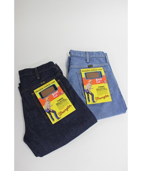 FRAMeWORK（フレームワーク）の「≪予約≫Wrangler 77MWZ ブーツカット ブルー◆（パンツ・レディース・ブルー A・26/27/28/29）」の10枚目の写真