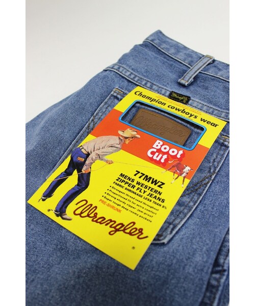 FRAMeWORK（フレームワーク）の「≪予約≫Wrangler 77MWZ ブーツカット ブルー◆（パンツ・レディース・ブルー A・26/27/28/29）」の11枚目の写真