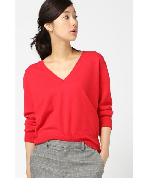 IENA（イエナ）の「IENA カシミヤ Vネックプルオーバー（）」 - WEAR