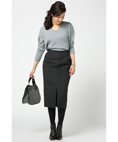 IENA - IENAカシミヤVネックプルオーバー IENA（イエナ）の「IENA カシミヤ Vネックプルオーバー（）」 - WEAR