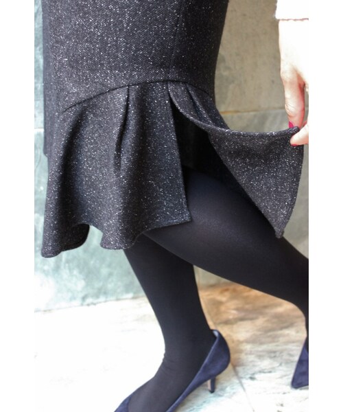 IENA（イエナ）の「IENA by Eric Bergere シルクネップ ペプラムスカート◆（スカート・レディース・ブラック/グレー/ネイビー・34/36/38/40）」の12枚目の写真