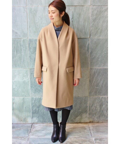 IENA（イエナ）の「IENA by Eric Bergere タックコート◇（）」 - WEAR