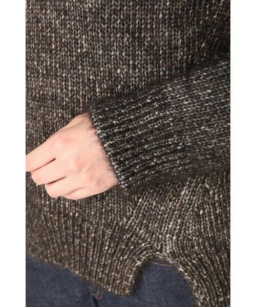 L'Appartement（アパルトモン）の「CLOSED C/N SLIT KNIT（）」 - WEAR