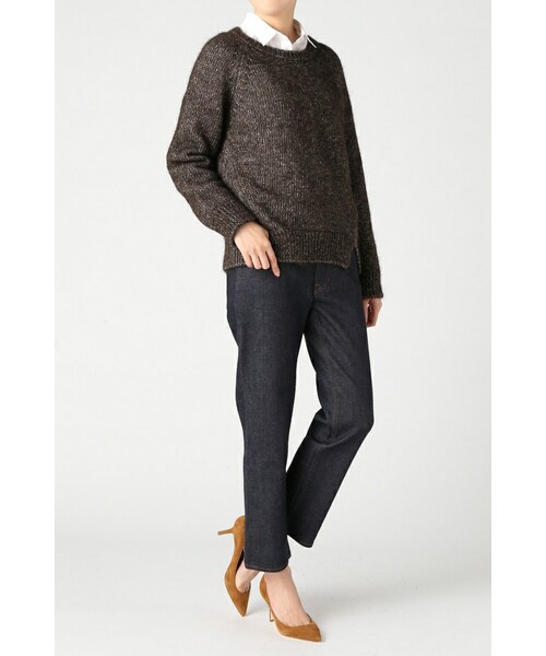 L'Appartement（アパルトモン）の「CLOSED C/N SLIT KNIT（）」 - WEAR