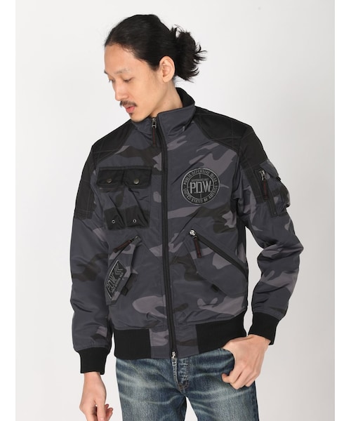 AVIREX（アヴィレックス）の「AVI-PDW CWU JKT（ジャケット/アウター・メンズ・BLACK/GREY/CAMO・M/L/XL/XXL）」の5枚目の写真
