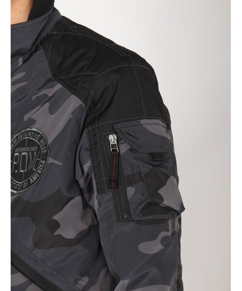 AVIREX（アヴィレックス）の「AVI-PDW CWU JKT（ジャケット/アウター・メンズ・BLACK/GREY/CAMO・M/L/XL/XXL）」の10枚目の写真
