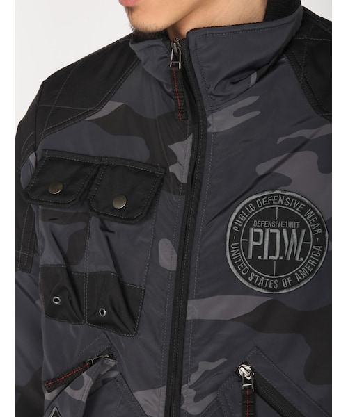 AVIREX（アヴィレックス）の「AVI-PDW CWU JKT（ジャケット/アウター・メンズ・BLACK/GREY/CAMO・M/L/XL/XXL）」の8枚目の写真