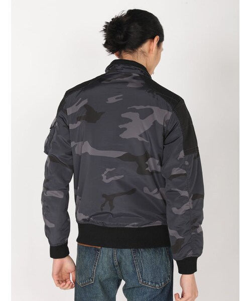 AVIREX（アヴィレックス）の「AVI-PDW CWU JKT（ジャケット/アウター・メンズ・BLACK/GREY/CAMO・M/L/XL/XXL）」の7枚目の写真