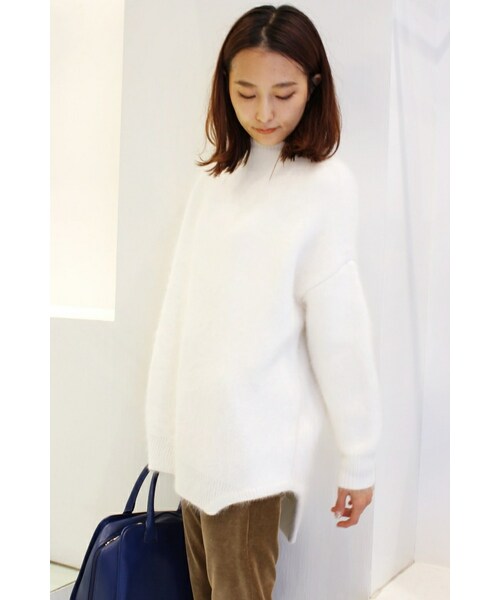 CLANE  ファー ニット アンゴラ 新品 EDIT. FOR LULU（エディットフォールル）の「CLANEアンゴラファー
