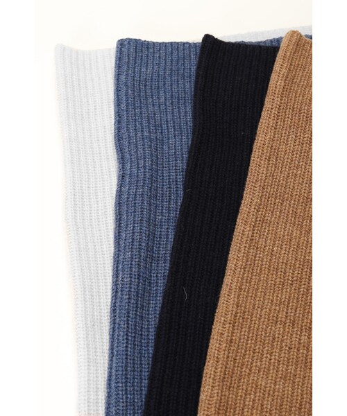 SLOBE IENA（スローブイエナ）の「7Gテンジクスヌードツキニットワンピース◆（ワンピース/ドレス・レディース・グレーA/キャメル/ネイビー/ブルー A・フリー）」の18枚目の写真