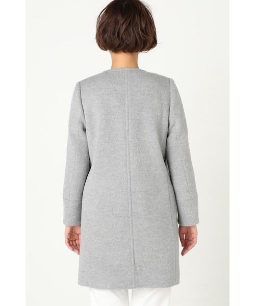 SLOBE IENA（スローブイエナ）の「カワリオリノーカラーZIPロング