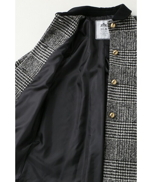 SLOBE IENA（スローブイエナ）の「グレンチェック ステンカラー