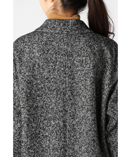 SLOBE IENA（スローブイエナ）の「ヘリンボーン ツイード ロング