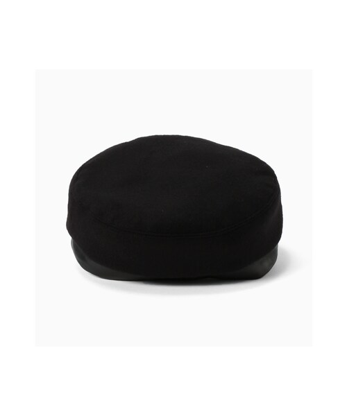 Noble（ノーブル）の「キャスケット（帽子・レディース・ブラック・S）」の4枚目の写真