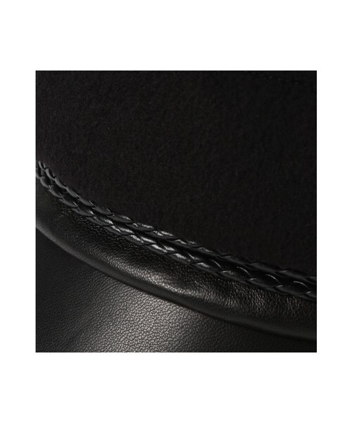 Noble（ノーブル）の「キャスケット（帽子・レディース・ブラック・S）」の8枚目の写真