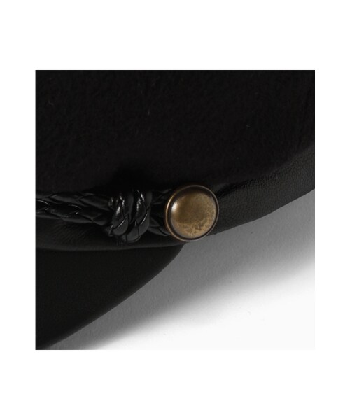 Noble（ノーブル）の「キャスケット（帽子・レディース・ブラック・S）」の7枚目の写真