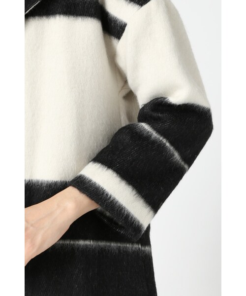Spick & Span(スピックアンドスパン)の「BICOLORベルトツキロングコート(ジャケット/アウター・レディース・ホワイト B・XS)」の8枚目の写真