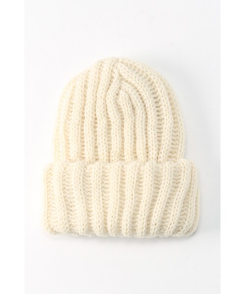 JOURNAL STANDARD(ジャーナルスタンダード)の「CHUNKY HAT MODIFIED(帽子・レディース・ブラック/グレー/グレーB/ナチュラル・フリー)」の2枚目の写真