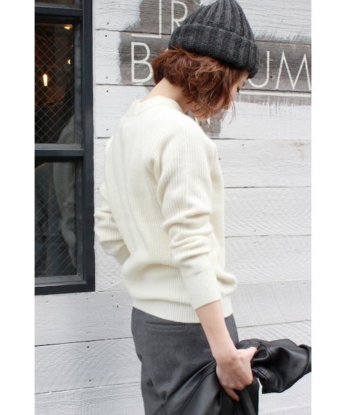 JOURNAL STANDARD(ジャーナルスタンダード)の「CHUNKY HAT MODIFIED(帽子・レディース・ブラック/グレー/グレーB/ナチュラル・フリー)」の15枚目の写真