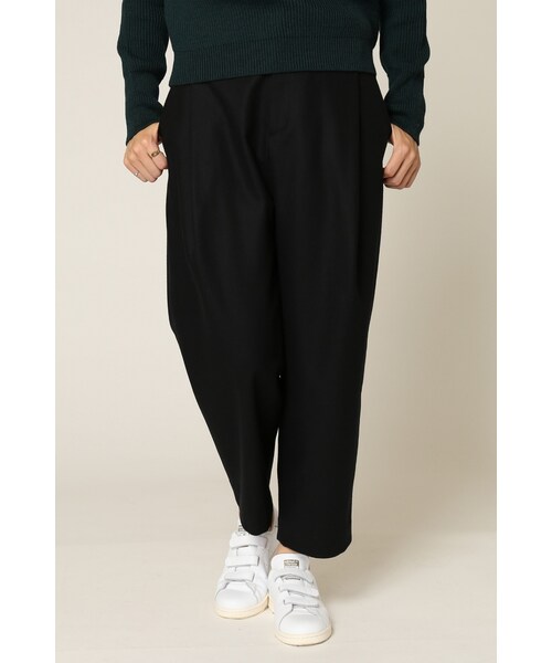 JOURNAL STANDARD relume（ジャーナルスタンダード　レリューム）の「INTESPRA タックパンツ◆（パンツ・レディース・ブラック/グレーB/キャメル A・S/M）」の8枚目の写真