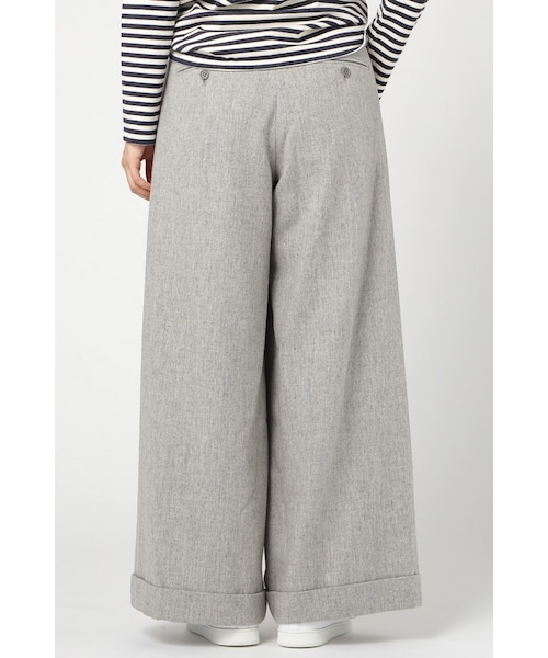 JOURNAL STANDARD(ジャーナルスタンダード)の「インペリアルフラノ ワイドパンツ◆(パンツ・レディース・ブラック/グレー/キャメル・36/38/40)」の9枚目の写真