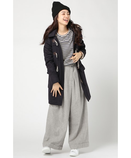 JOURNAL STANDARD(ジャーナルスタンダード)の「インペリアルフラノ ワイドパンツ◆(パンツ・レディース・ブラック/グレー/キャメル・36/38/40)」の5枚目の写真