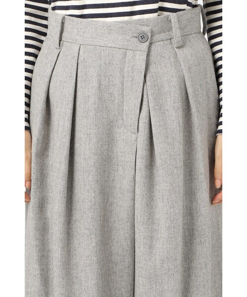 JOURNAL STANDARD(ジャーナルスタンダード)の「インペリアルフラノ ワイドパンツ◆(パンツ・レディース・ブラック/グレー/キャメル・36/38/40)」の10枚目の写真