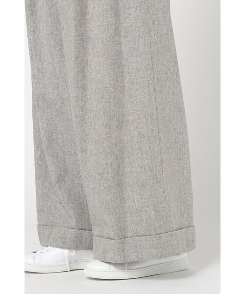 JOURNAL STANDARD(ジャーナルスタンダード)の「インペリアルフラノ ワイドパンツ◆(パンツ・レディース・ブラック/グレー/キャメル・36/38/40)」の13枚目の写真