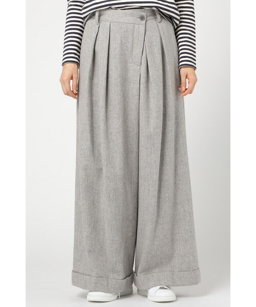 JOURNAL STANDARD(ジャーナルスタンダード)の「インペリアルフラノ ワイドパンツ◆(パンツ・レディース・ブラック/グレー/キャメル・36/38/40)」の7枚目の写真