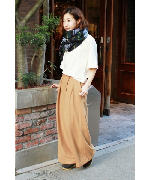 JOURNAL STANDARD(ジャーナルスタンダード)の「インペリアルフラノ ワイドパンツ◆(パンツ・レディース・ブラック/グレー/キャメル・36/38/40)」の20枚目の写真