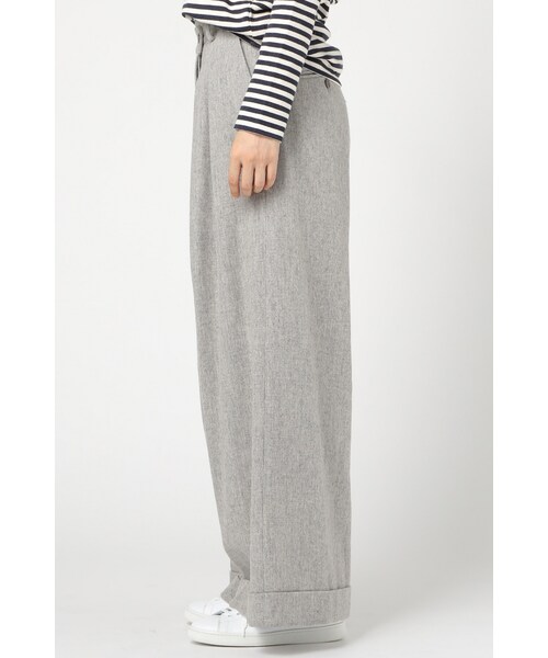 JOURNAL STANDARD(ジャーナルスタンダード)の「インペリアルフラノ ワイドパンツ◆(パンツ・レディース・ブラック/グレー/キャメル・36/38/40)」の8枚目の写真