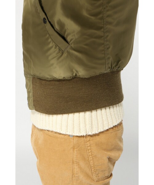 JOURNAL STANDARD(ジャーナルスタンダード)の「BUZZ RICKSON’S / バズリクソンズ: B-15C Olive(MOD) / B-15C フライトジャケット(その他・メンズ・カーキ・36)」の9枚目の写真