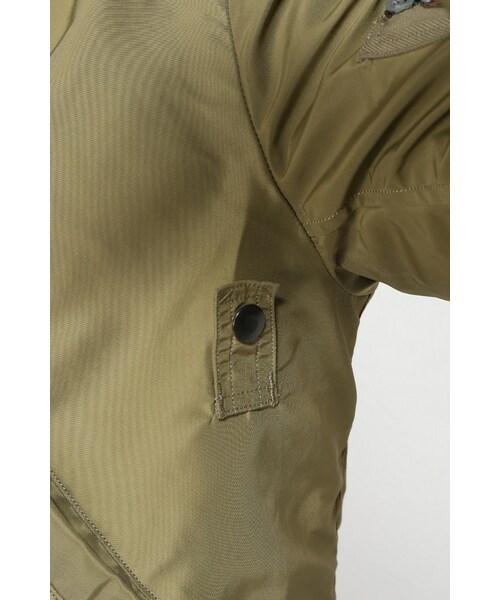 JOURNAL STANDARD(ジャーナルスタンダード)の「BUZZ RICKSON’S / バズリクソンズ: B-15C Olive(MOD) / B-15C フライトジャケット(その他・メンズ・カーキ・36)」の12枚目の写真